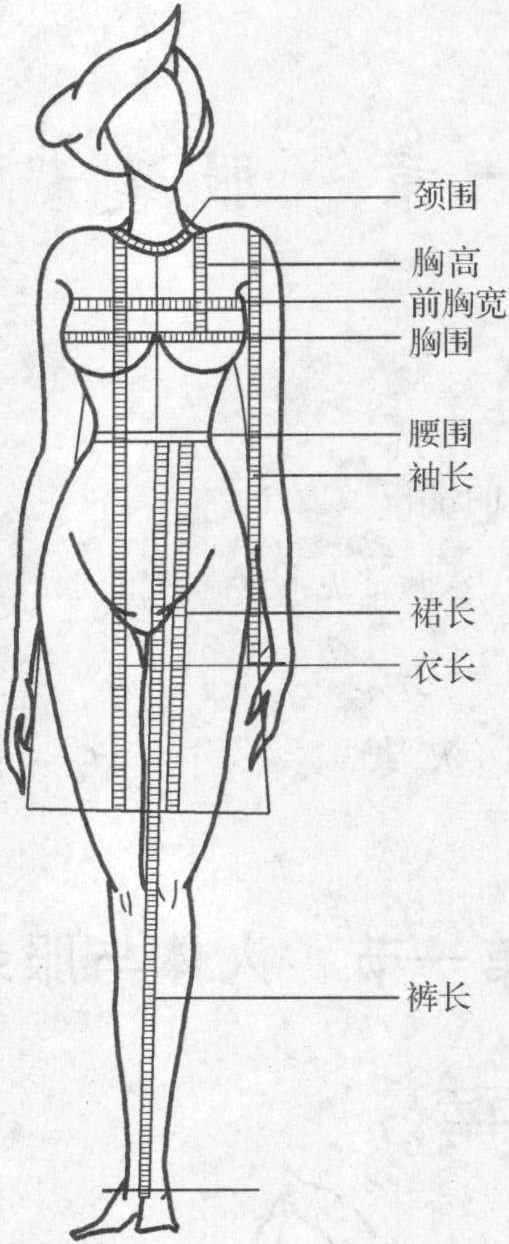 第一节 人体与服装规格